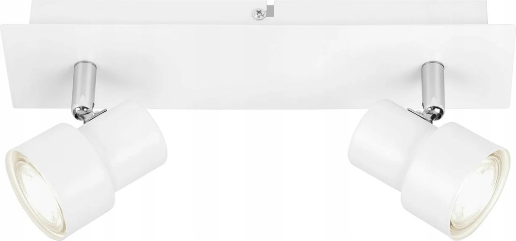 Mennyezeti spotlámpa Briloner Rock 2xGU10 fehér, 29 cm, 920 lm, Led