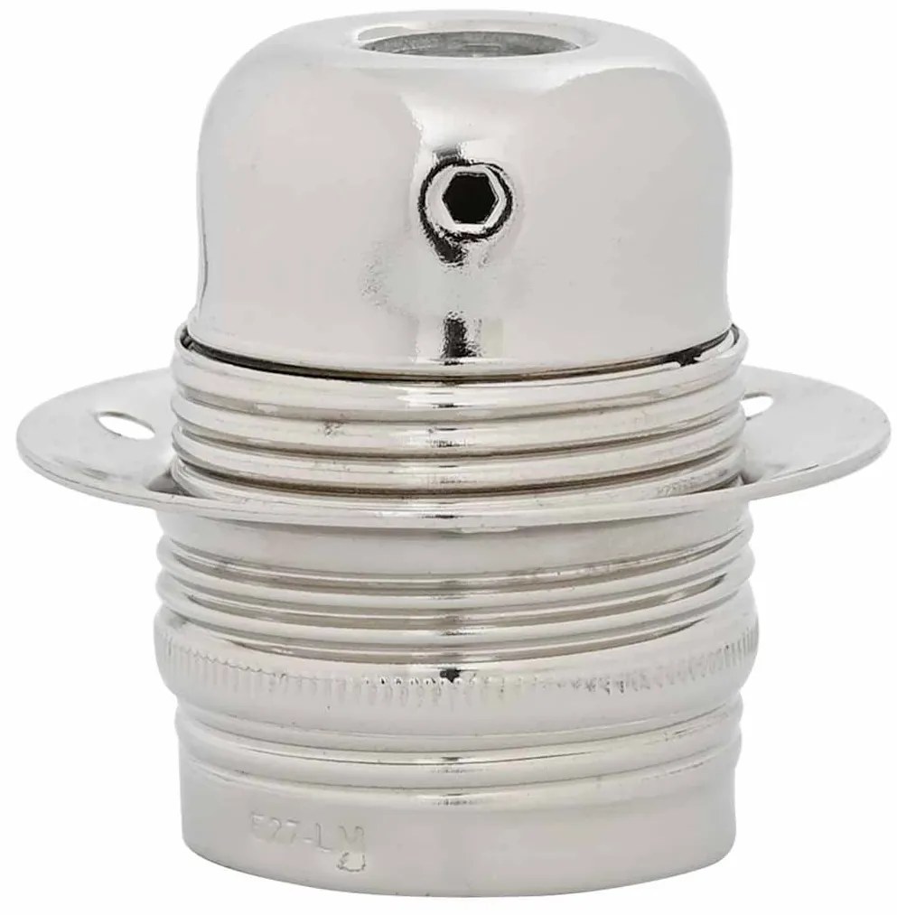 2 db szatén nikkel lámpatartók E27