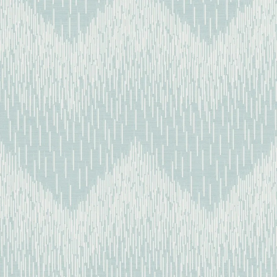 Kék Mintás Tapéta Csillámos Cikk-cakk Geometria