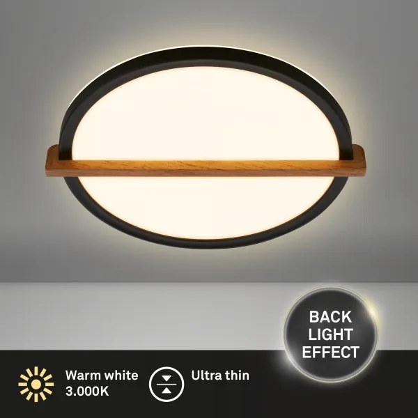 Briloner 3844015 - LED mennyezeti lámpatest, 18 W, 230 V, átmérő 31,5 cm