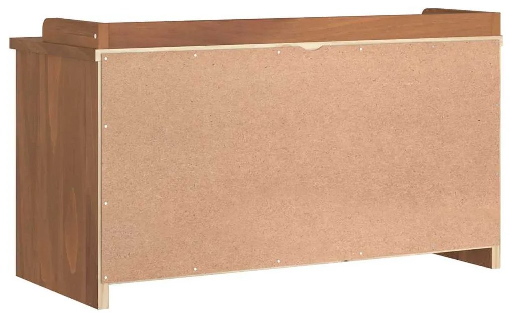 SANDNES tömör fenyőfa előszobapad 87x40x50 cm