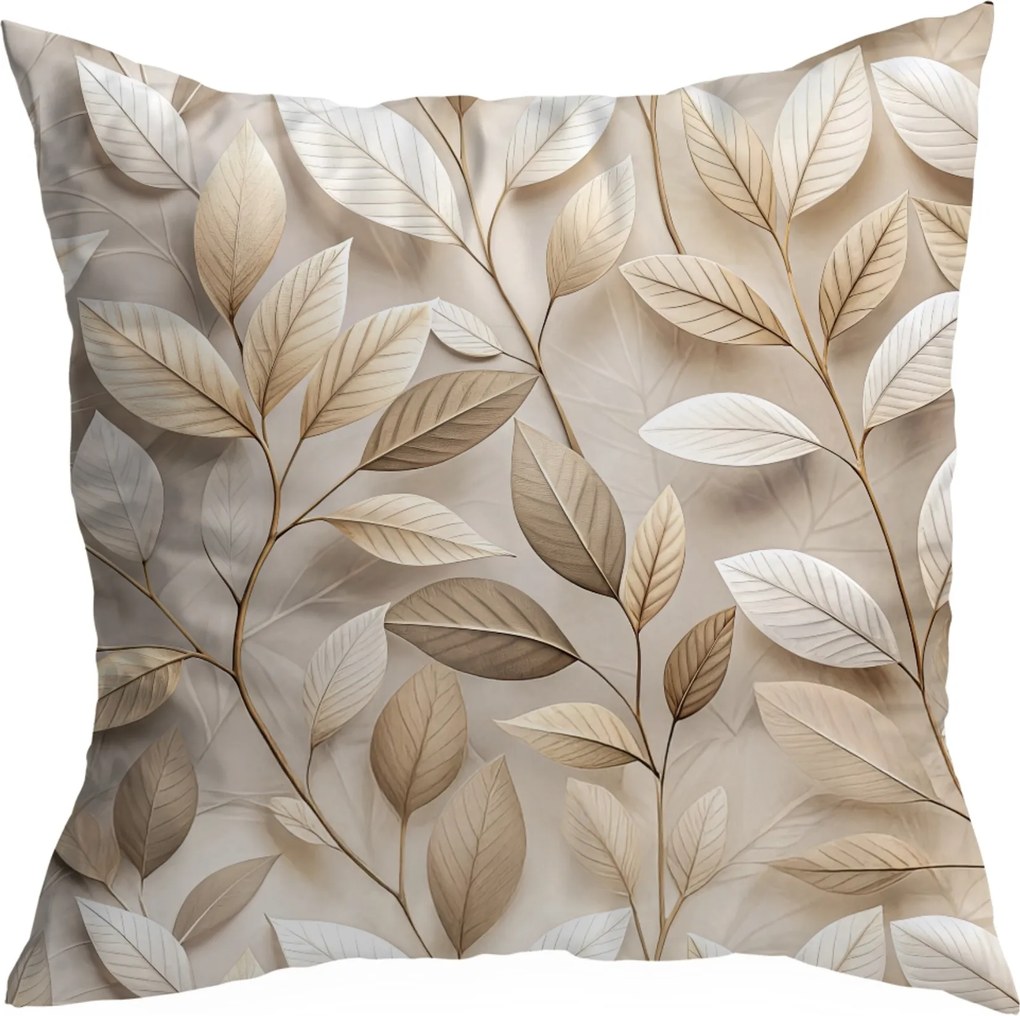 Díszpárnahuzat 40X40 CM Bézs Díszpárnahuzat Boglárka Mintás 0558