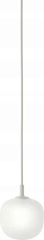 Muuto Rime Függőlámpa 12 cm Szürke Opál lámpabúra