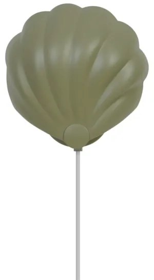 Nordlux - KONCHI fali lámpa 1xE14/25W/230V zöld