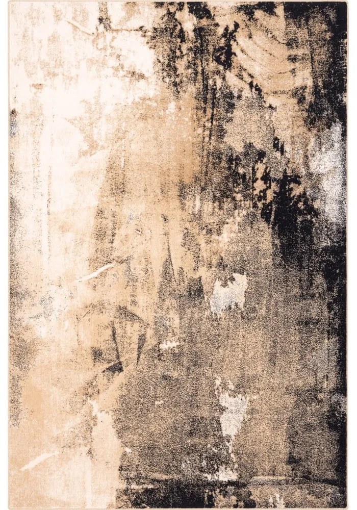 Bézs gyapjú szőnyeg 200x300 cm Eddy – Agnella