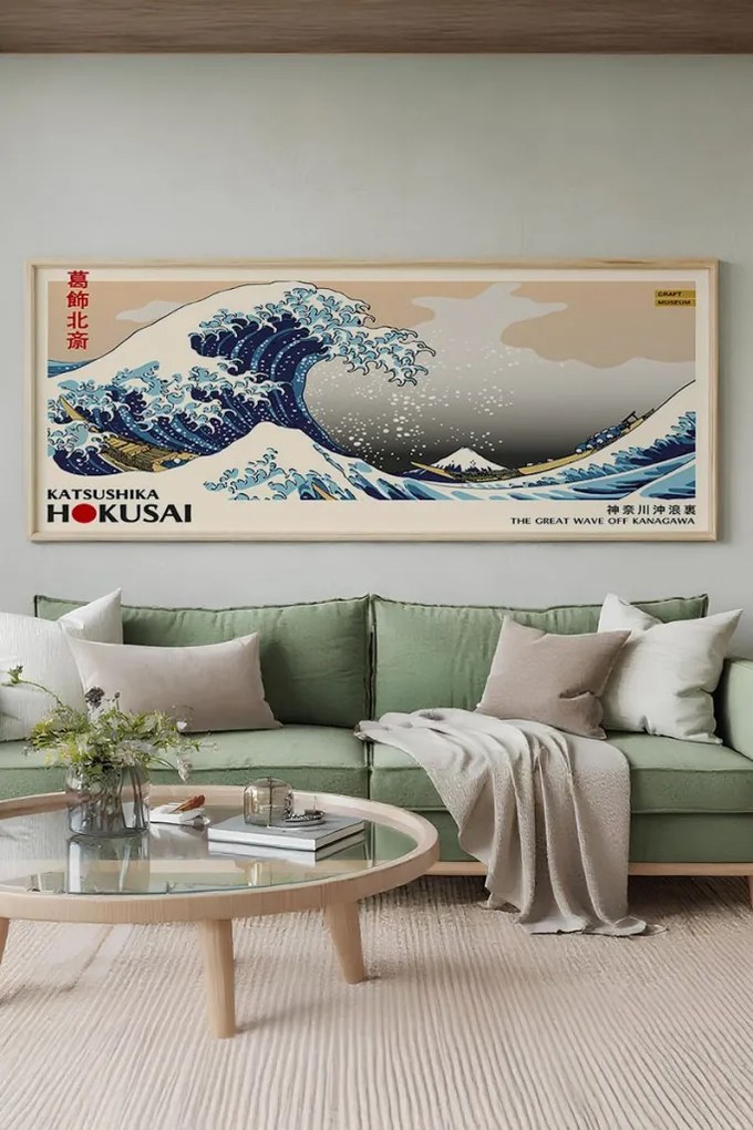 Artsmdfyty9-50120 keretezett MDF falikép, 50 x 120 cm