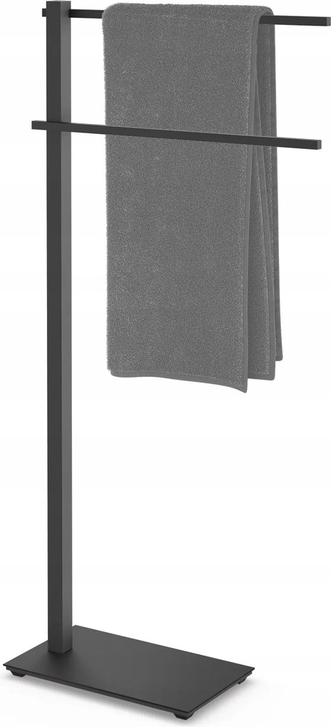 Zack Carvo Álló Törölközőtartó Fekete