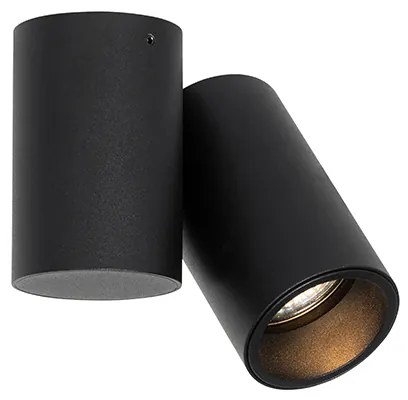 Design spotlámpa fekete állítható - Michael