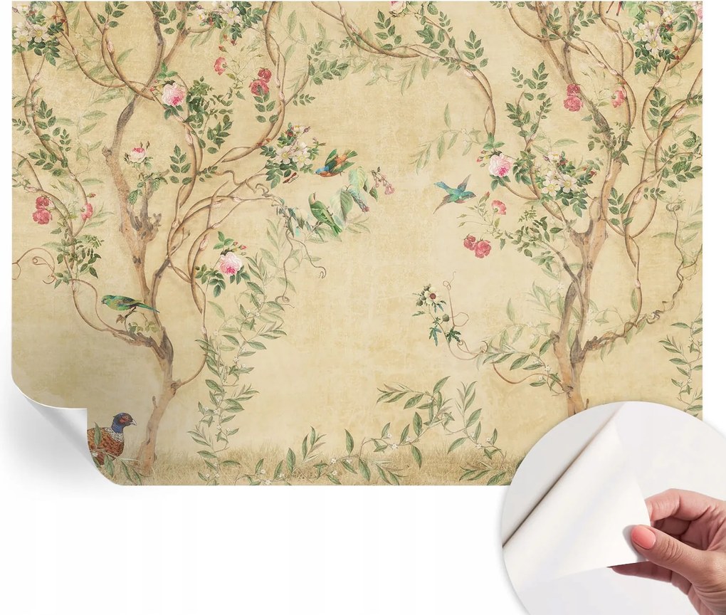 Fotótapéta Fali tapéta Hálószobába és Nappaliba Virágos ékezetek 312x219