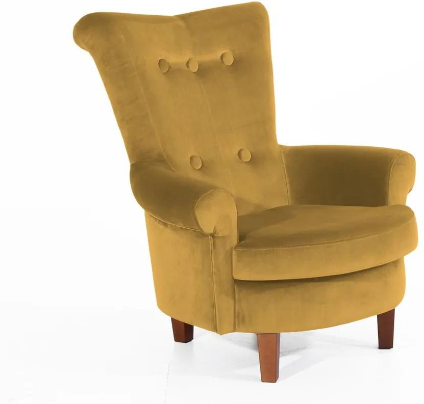 Tilly sárga fotel - Max Winzer