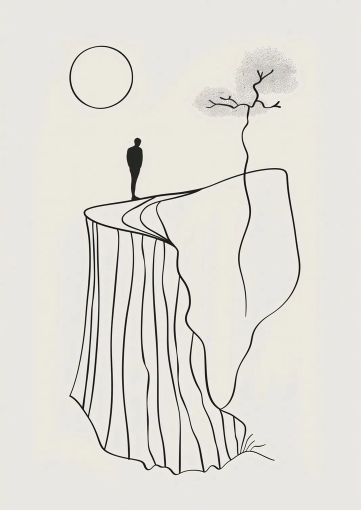 Poszter 42x59,4cm Magány és magasztosság