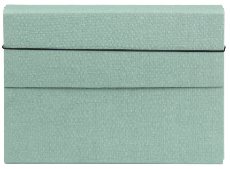 Zöld karton rendszerező Olof Canvas Paper Laminate – Bigso