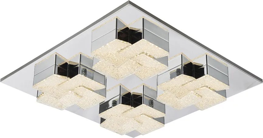 Italux CLARISE MX15083-4B-56W Süllyesztett mennyezeti lámpa 1x56W/LED 4760LM IP20