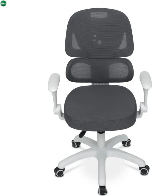 Gyerek Forgószék, Magasságállítás, Szürke Hálós. KA-K1063 GREY