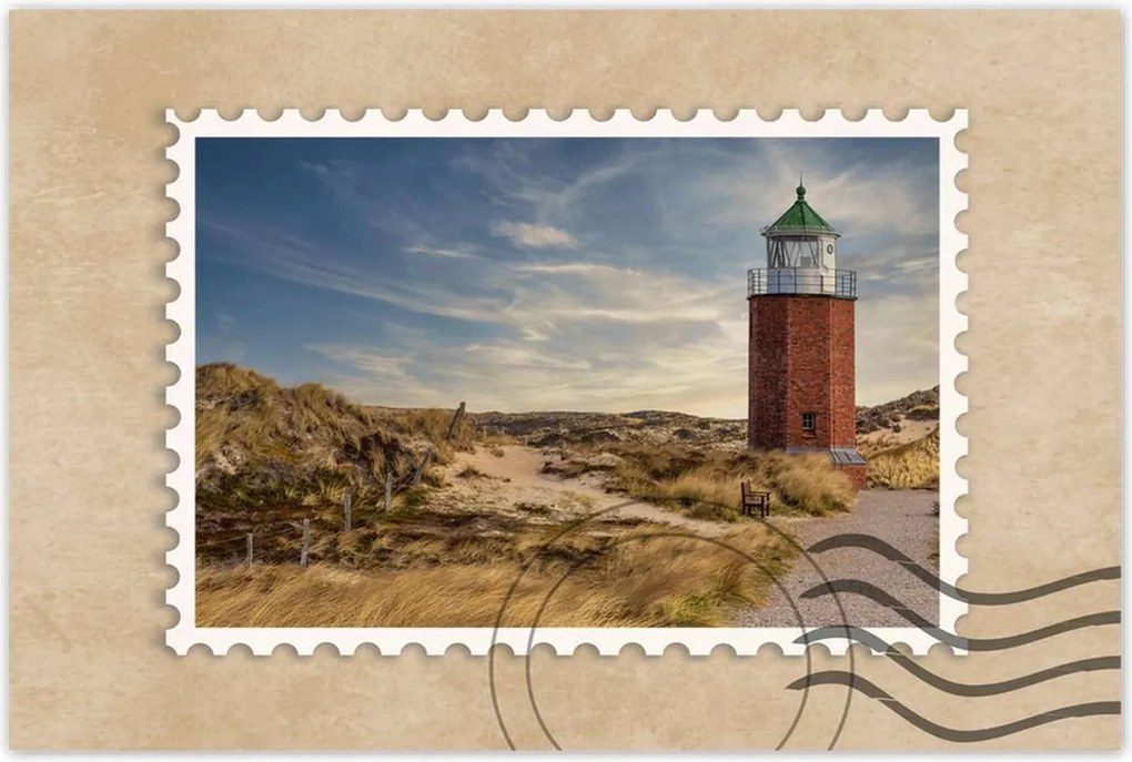 Poszterek 120x80 Világítótorony Tájkép