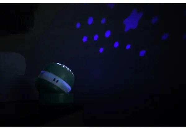 Beaba - PIXIE dallamos projektor USB/5V 1300 mAh, zöld