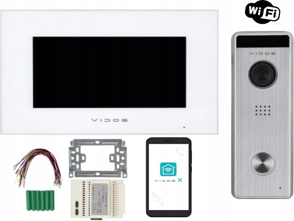 Vidos X M10W-X WiFi szett S10 kapuállomás