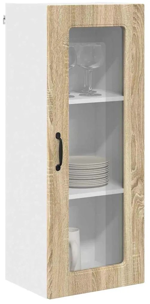 Fali konyhaszekrény Sonoma tölgy 40 x 31 x 100 cm Faanyag