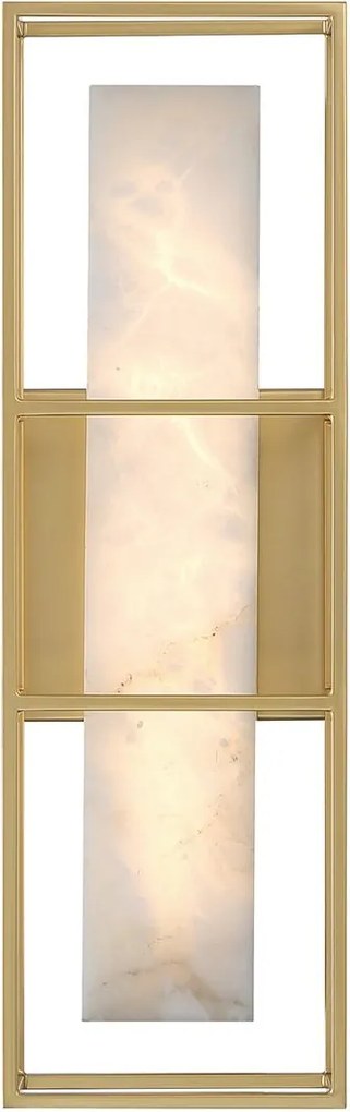 Quintiesse modern fürdőszobai lámpa blakley fehér csiszolt arany elsqn-blakley-m-bg IP44