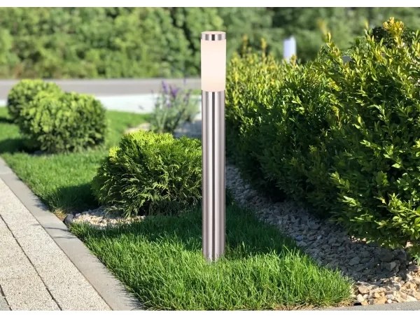 Globo 31588 - Kültéri lámpa BOSTON 1xE27/23W/230V IP44 80 cm fényezett króm