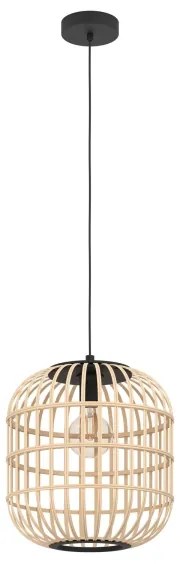 Eglo 43216 - Csillár zsinóron BORDESLEY 1xE27/28W/230V