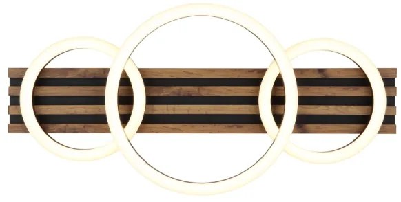 Globo 67353D3 - LED Mennyezeti lámpa TISHA LED/24W/230V 3000K 30x62 cm