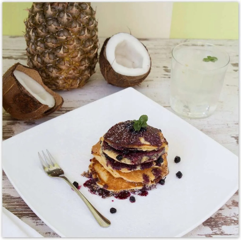 Poszterek 100x100 Ananász csemege