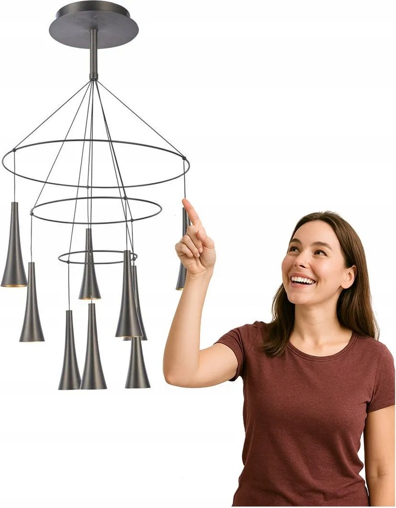 Luca függőlámpa MD16115-9A Italux