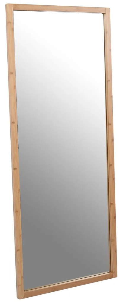 Fali tükör B044 NAT, bambusz, L