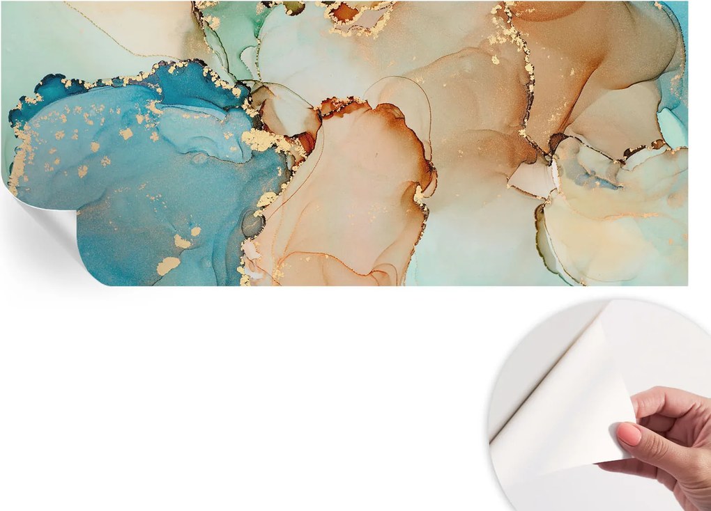 Öntapadós Dekoratív Fotótapéta Hálószobába Színes absztrakt 250x104