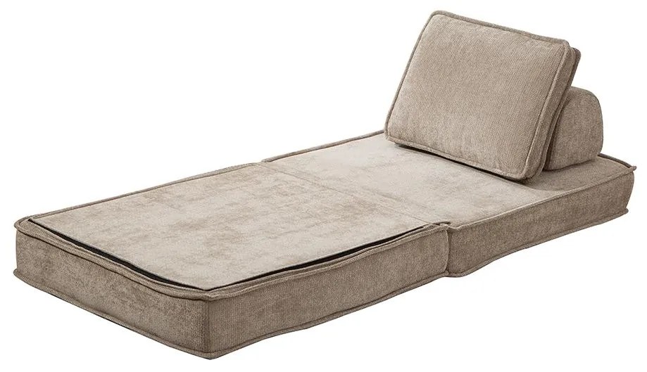 CALMERO kinyitható, multifunkciós kanapé – világosbarna