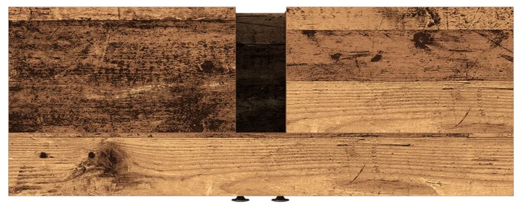 Fürdőszoba Mosdó Szekrény Régi Fa 80x30x60 cm Mérnöki Fa