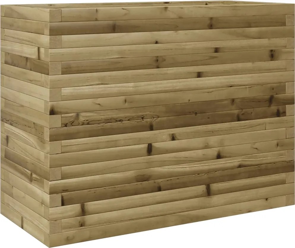 vidaXL impregnált fenyőfa kerti virágtartó 90 x 40 x 68,5 cm