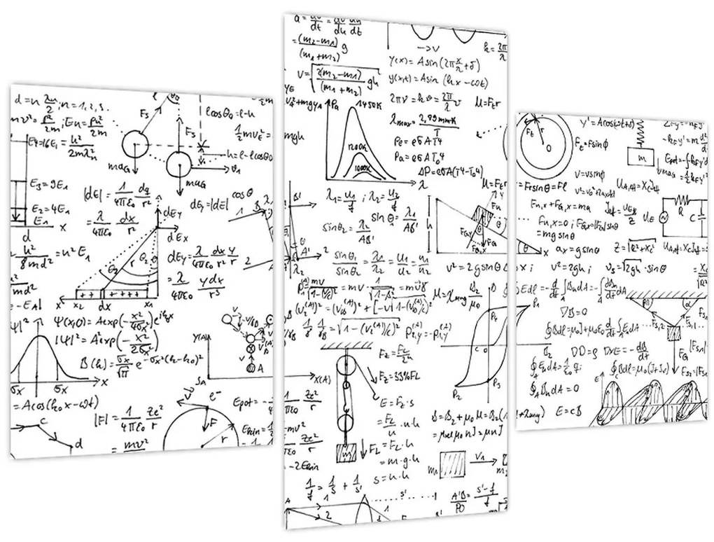 Kép - Képletek (90x60 cm)