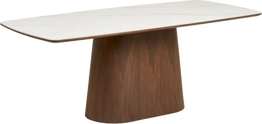 Étkezőasztal kerámia asztallappal 90x200 cm Noli – House Nordic