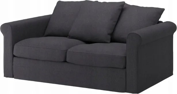 Ikea Gronlid Huzat 2 személyes, nem nyitható sarokrészhez, Sporda sötétszürke