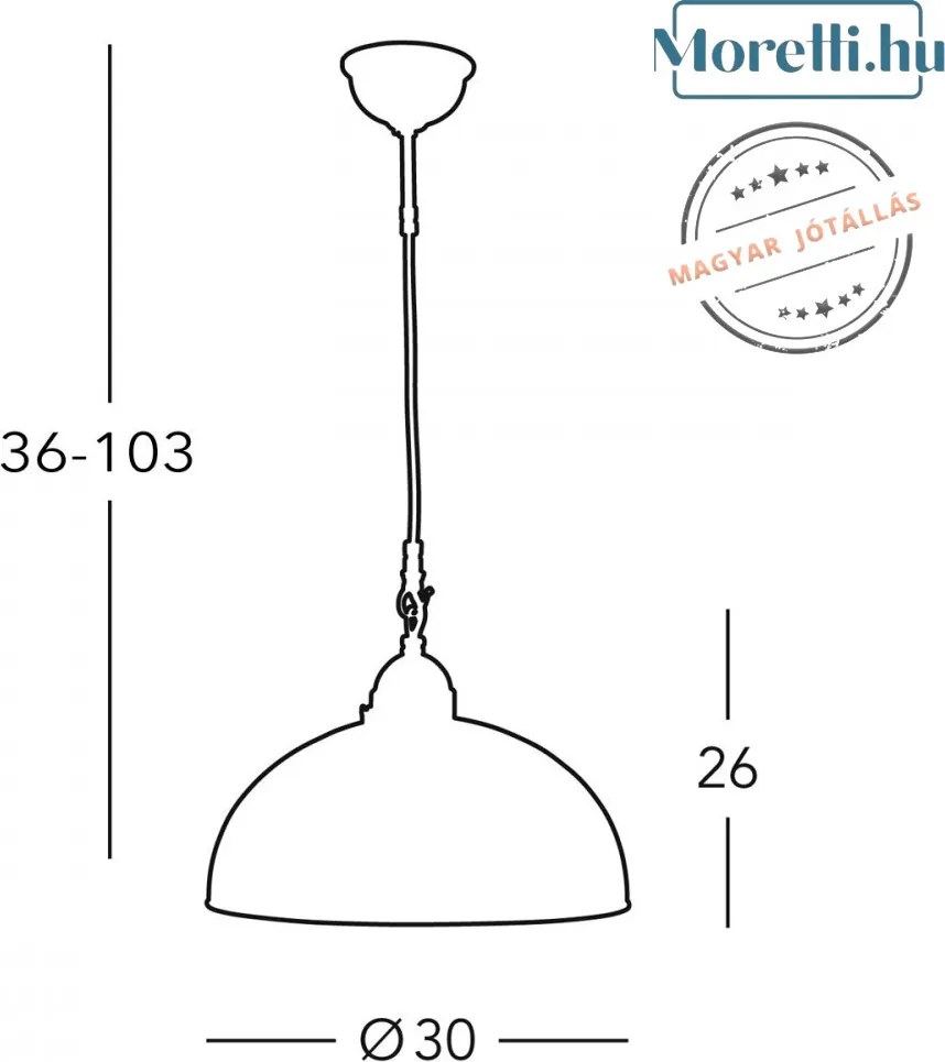 Függeszték Zöld NONNA AUSTROLUX 731-30-26