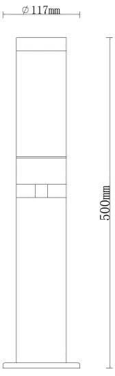 Globo 34071 - Kültéri lámpa JAICY 1xE27/15W/230V IP44