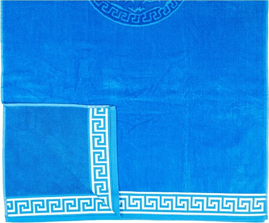 POSEIDON Strandtörölköző kék 165x90cm