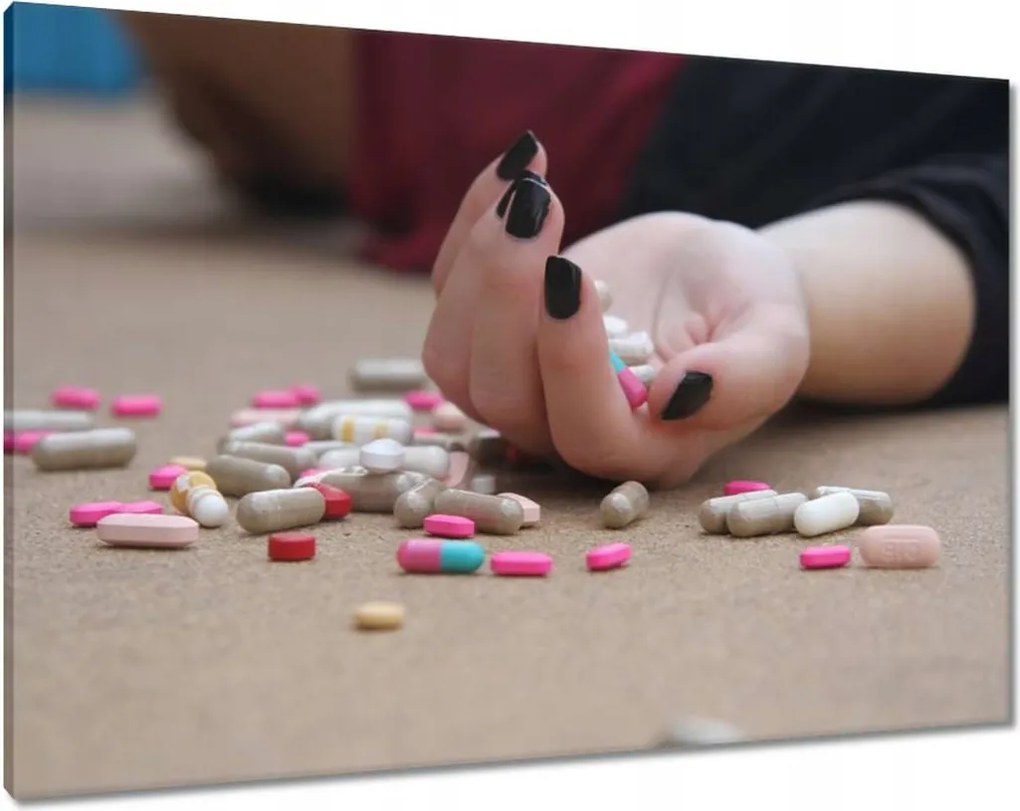 Festmények 100x70 Pokol van a fejemben