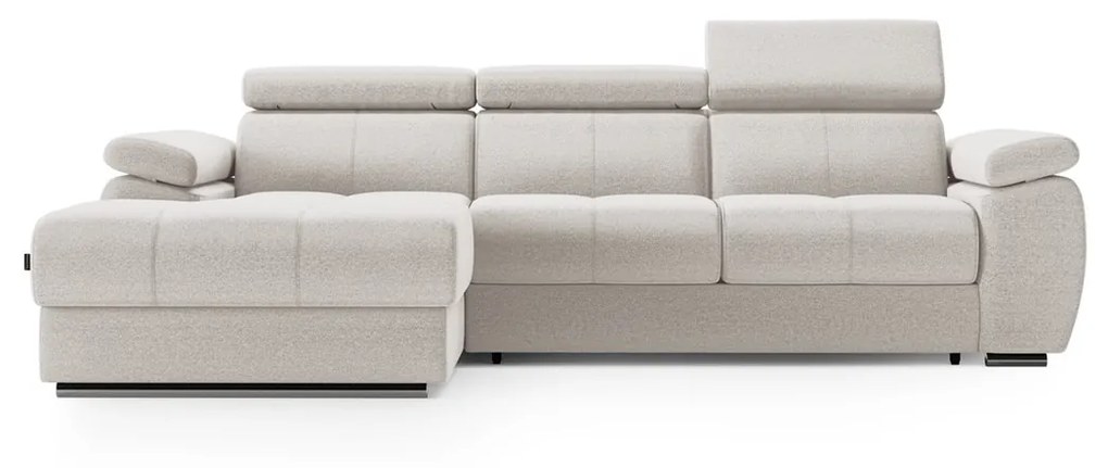 LIDO bézs színű sarok ülőgarnitúra Változat: Bal sarok