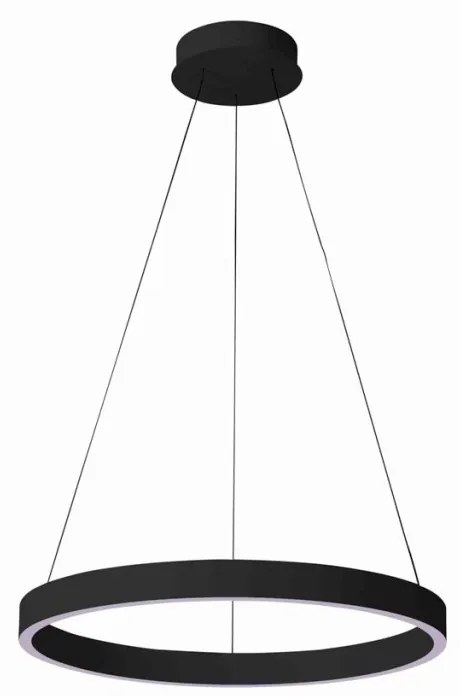 ITALUX 5902854537921 BRASCO Modern Led Függesztett Lámpa Fehér, Fekete LED IP20