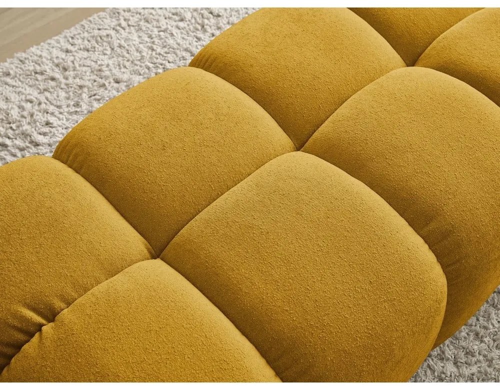 Mustársárga zsenília lábtartó Everest – Bobochic Paris