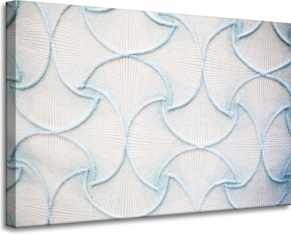 Vászonkép Absztrakt Hímzés Szerkezet 90x60