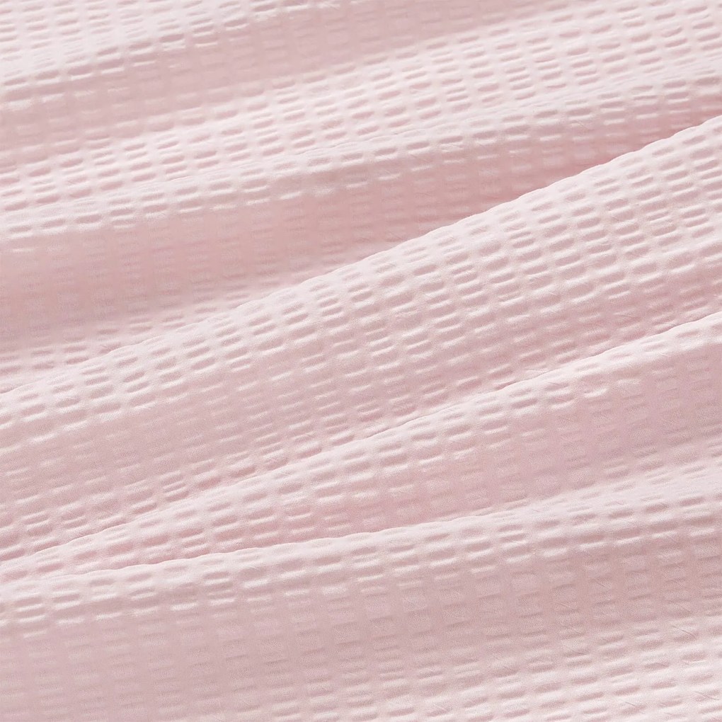 Goldea krepp ágyneműhuzat - púderrózsaszín 140 x 200 és 70 x 90 cm