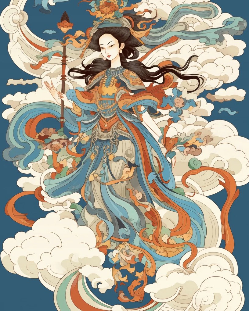 Poszter 40x50cm Mennyei látnoknő