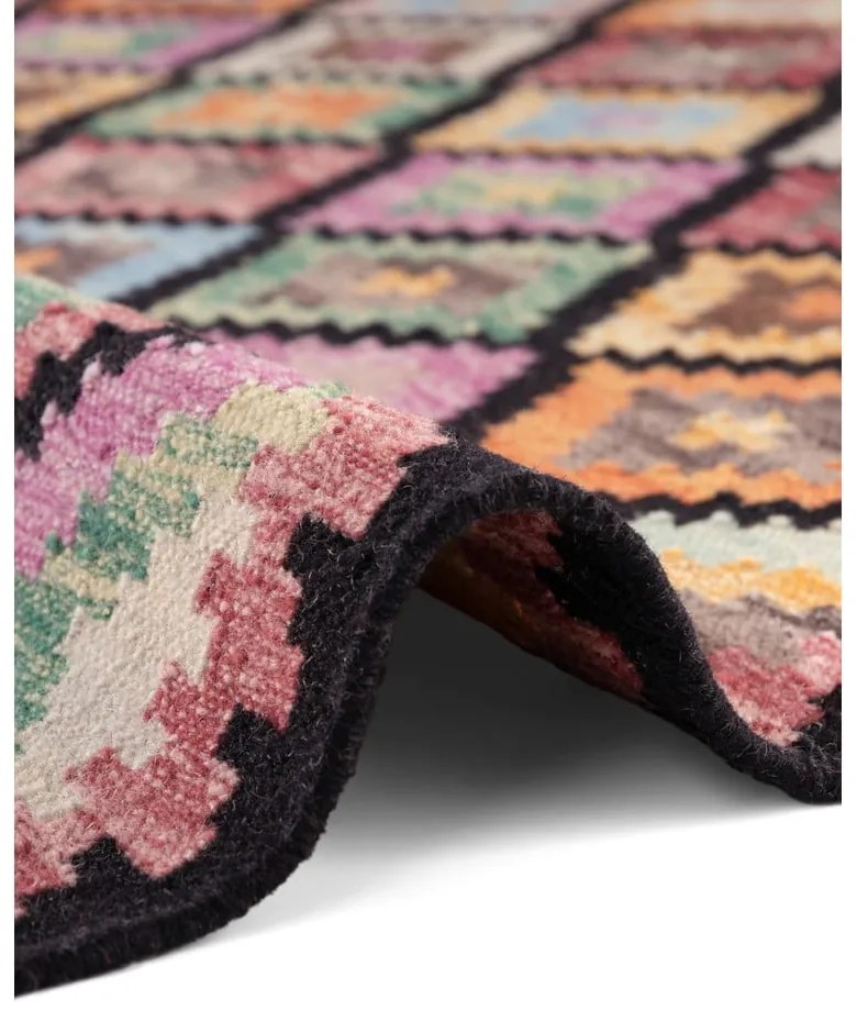 Kétoldalas kézi szövésű gyapjú futószőnyeg 60x190 cm Kamal Zara – Nouristan