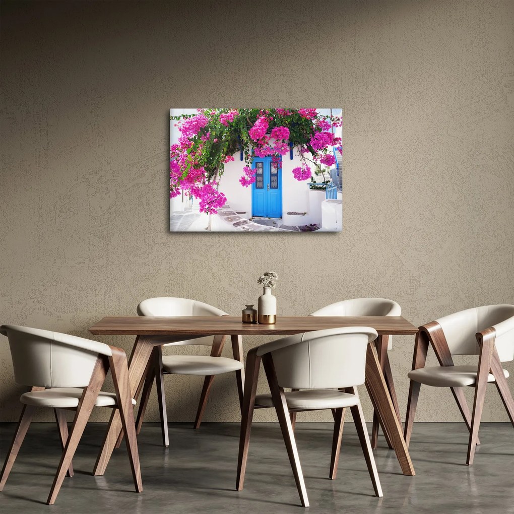 Kép - Hagyományos görög ház (70x50 cm)