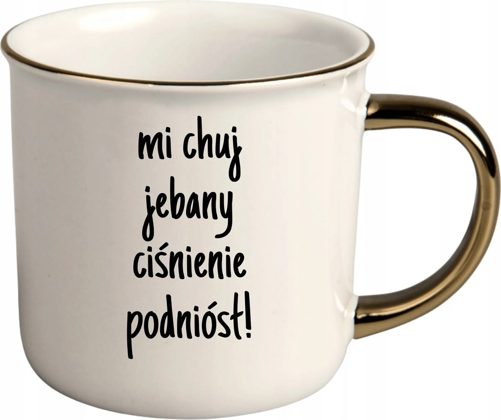 Bögre Fehér Arany Rant Ajándék Vicces Nőnap Nekem Nyomás Emelt