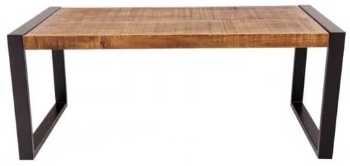 Dohányzóasztal Retro 110x45x60 cm indiai tömör mangófából RETRO-COF2